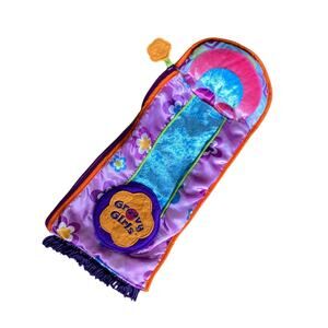 2003 Groovy Girls Plush Doll Zip Up Sleeping Bag For Dolls
